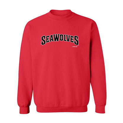 Erie SeaWolves - MILB Baseball : Trevin Michael - Crewneck Sweatshirt-0