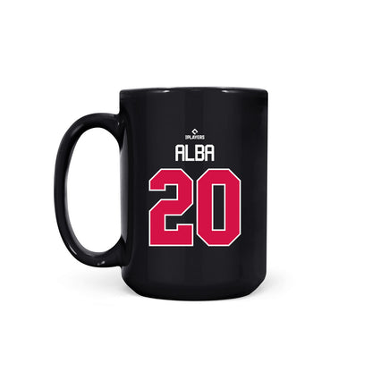 Erie SeaWolves - MILB Baseball : Max Alba - Coffee Mug-1