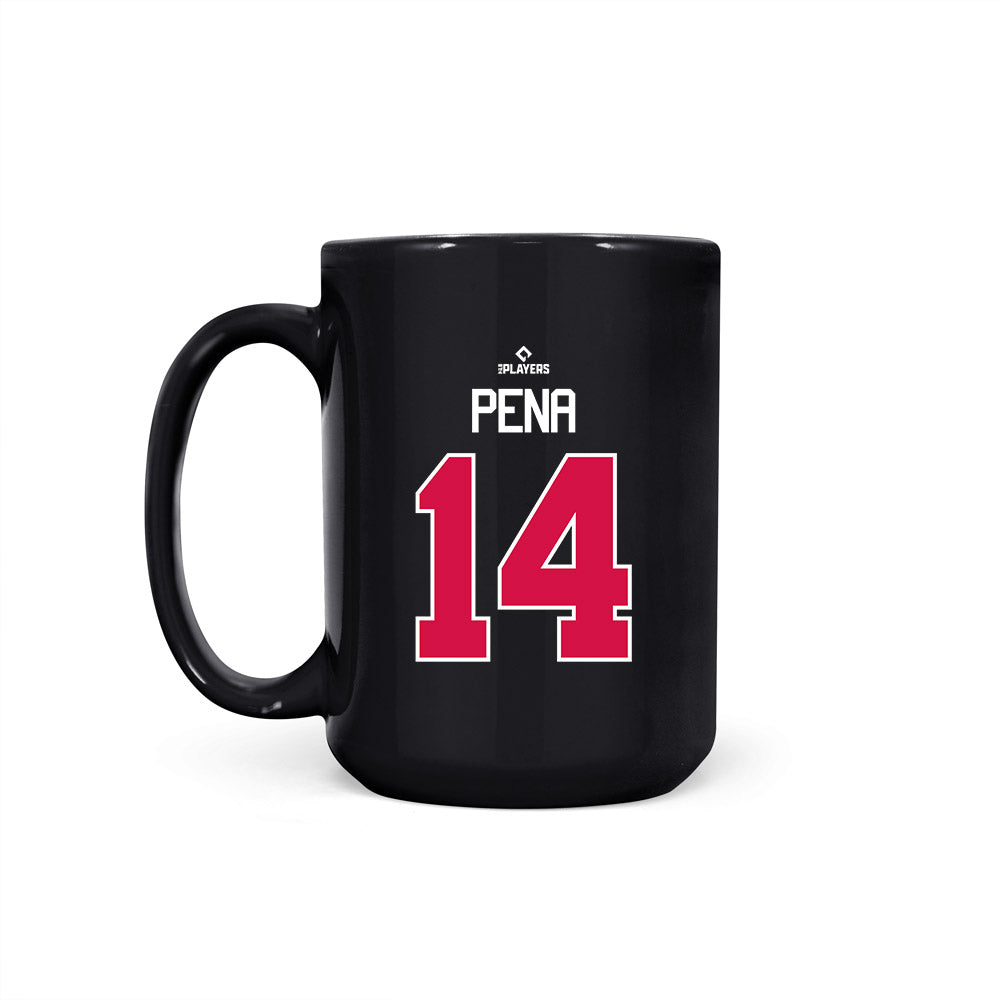 Erie SeaWolves - MILB Baseball : Carlos Pena - Coffee Mug-1