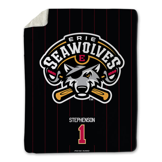 Erie SeaWolves - MILB Baseball : Seth Stephenson - Blanket-0
