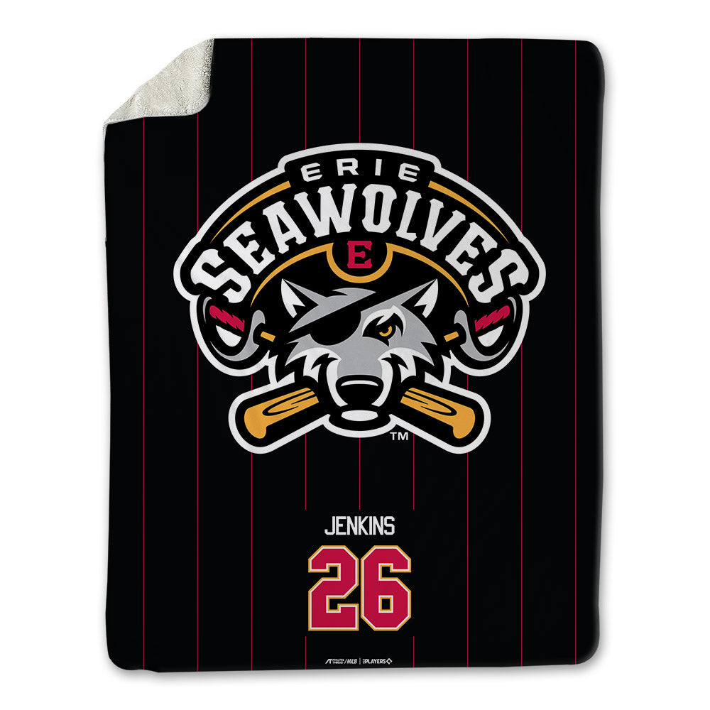 Erie SeaWolves - MILB Baseball : Andrew Jenkins - Blanket-0