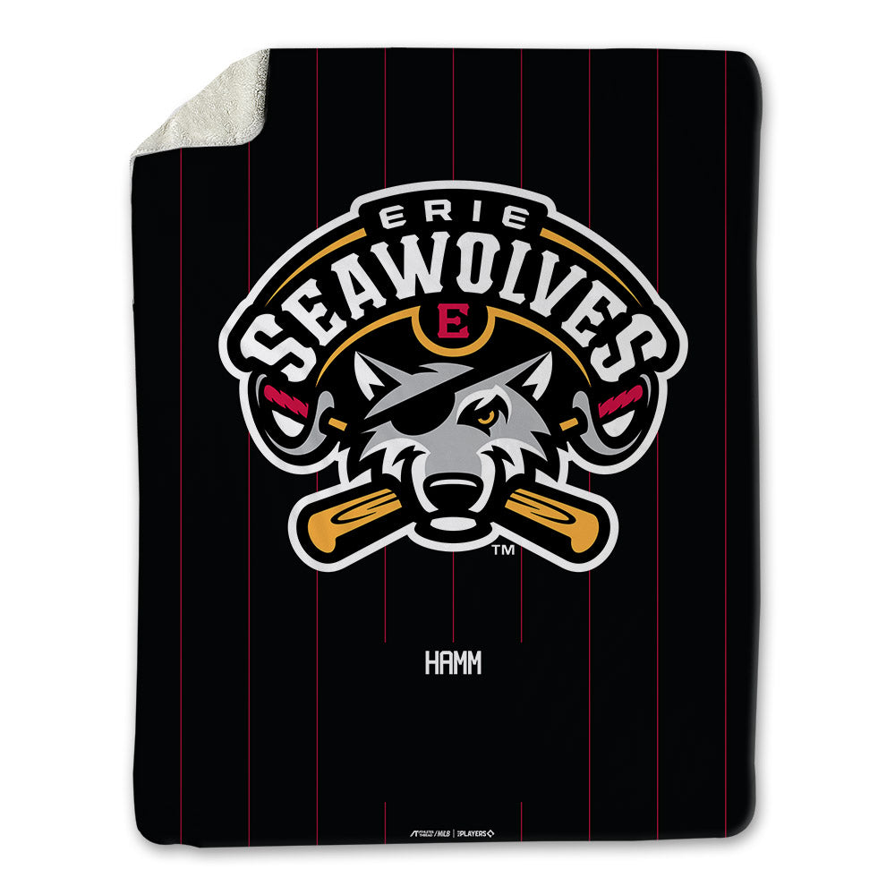 Erie SeaWolves - MILB Baseball : Jaden Hamm - Blanket-0