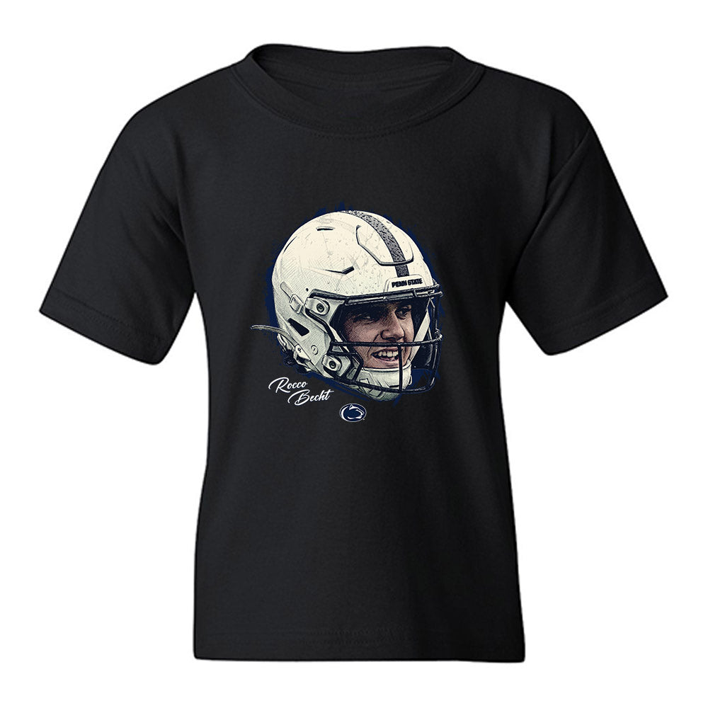 Penn State - NCAA Football : Rocco Becht - Gameface Youth T-Shirt-0