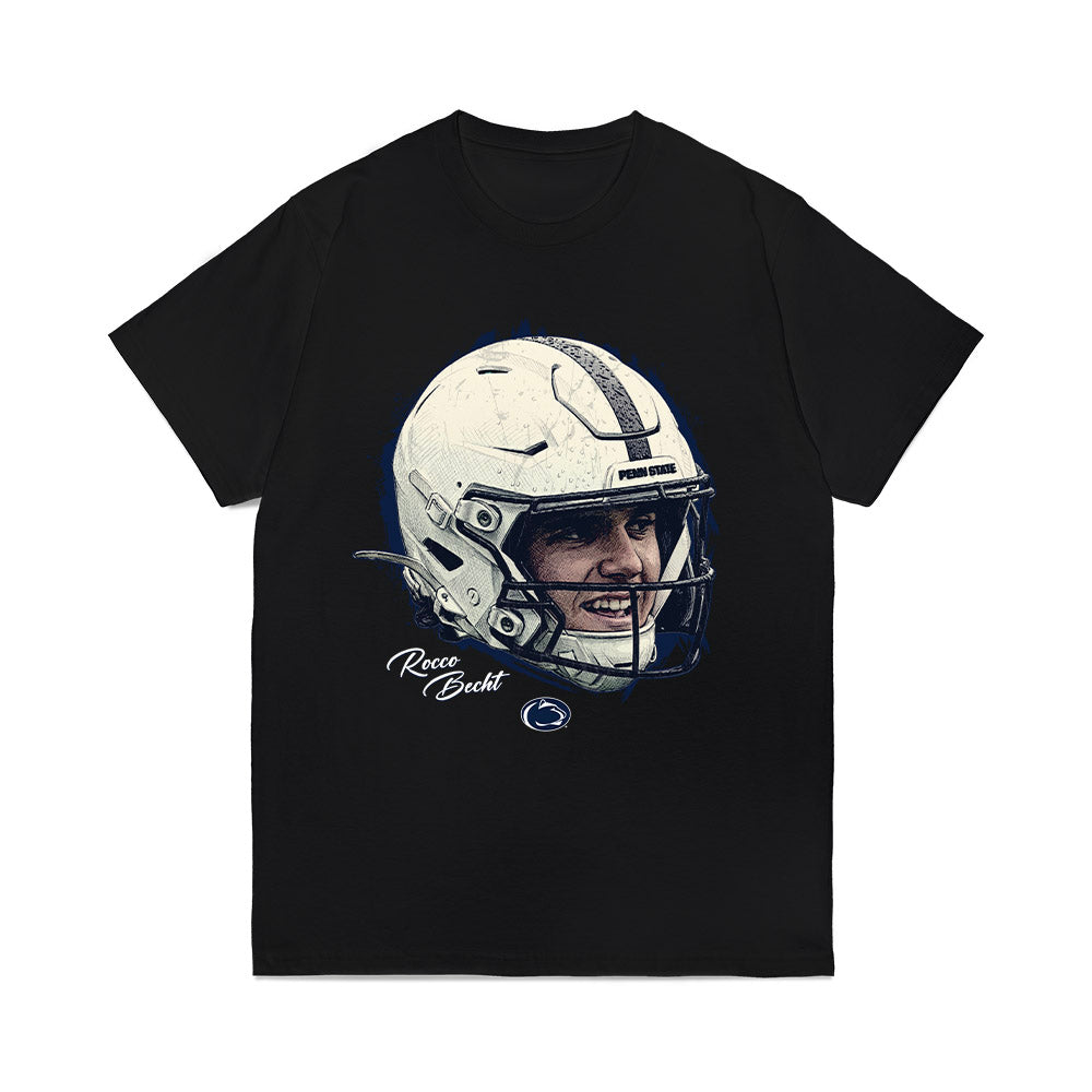 Penn State - NCAA Football : Rocco Becht - Gameface Comfort Colors T-Shirt-0