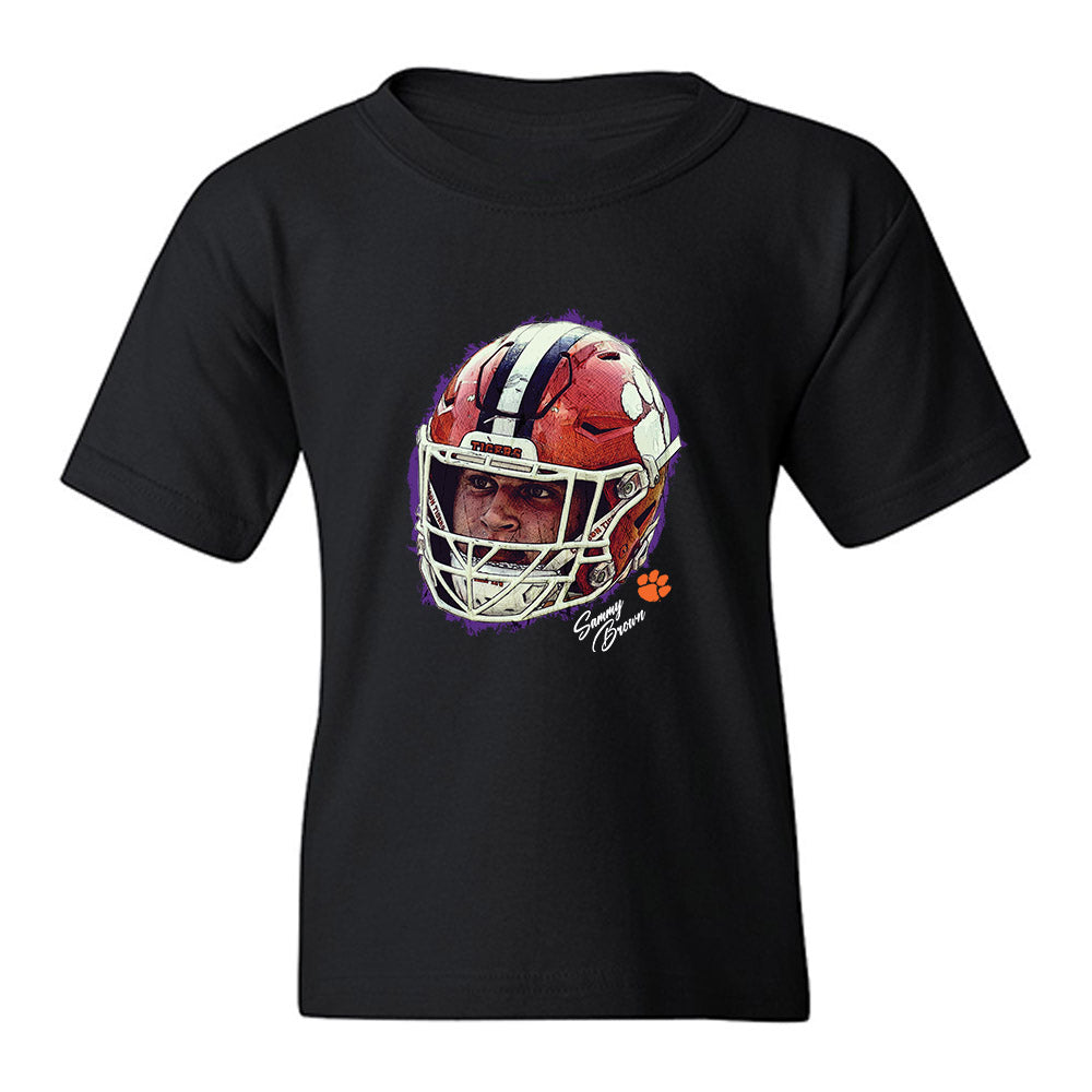 Clemson - NCAA Football : Sammy Brown - Game Face Youth T-Shirt-0
