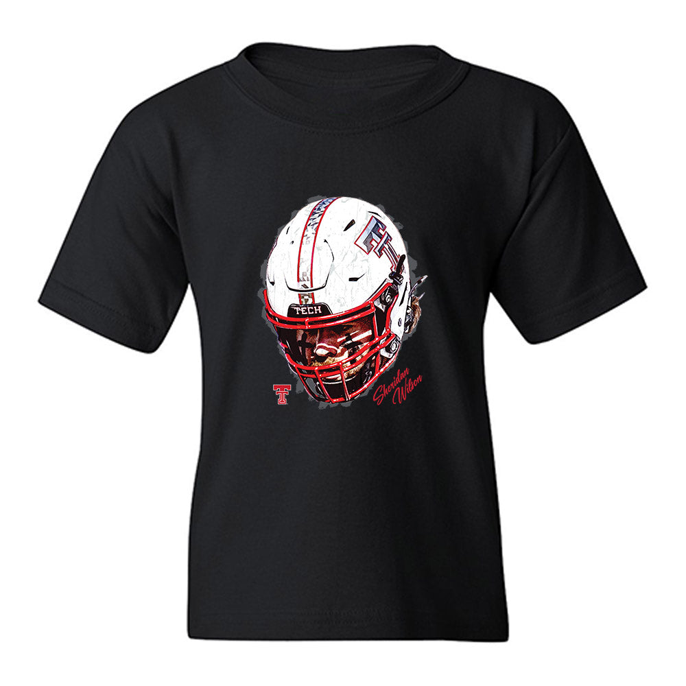 Texas Tech - NCAA Football : Sheridan Wilson - Game Face Youth T-Shirt-0