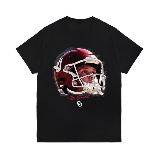 Oklahoma - NCAA Football : Tate Sandell - Gameface Comfort Colors T-Shirt-0