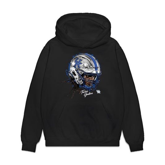 Kentucky - NCAA Football : Tavion Gadson - Game Face Premium Hooded Sweatshirt-0