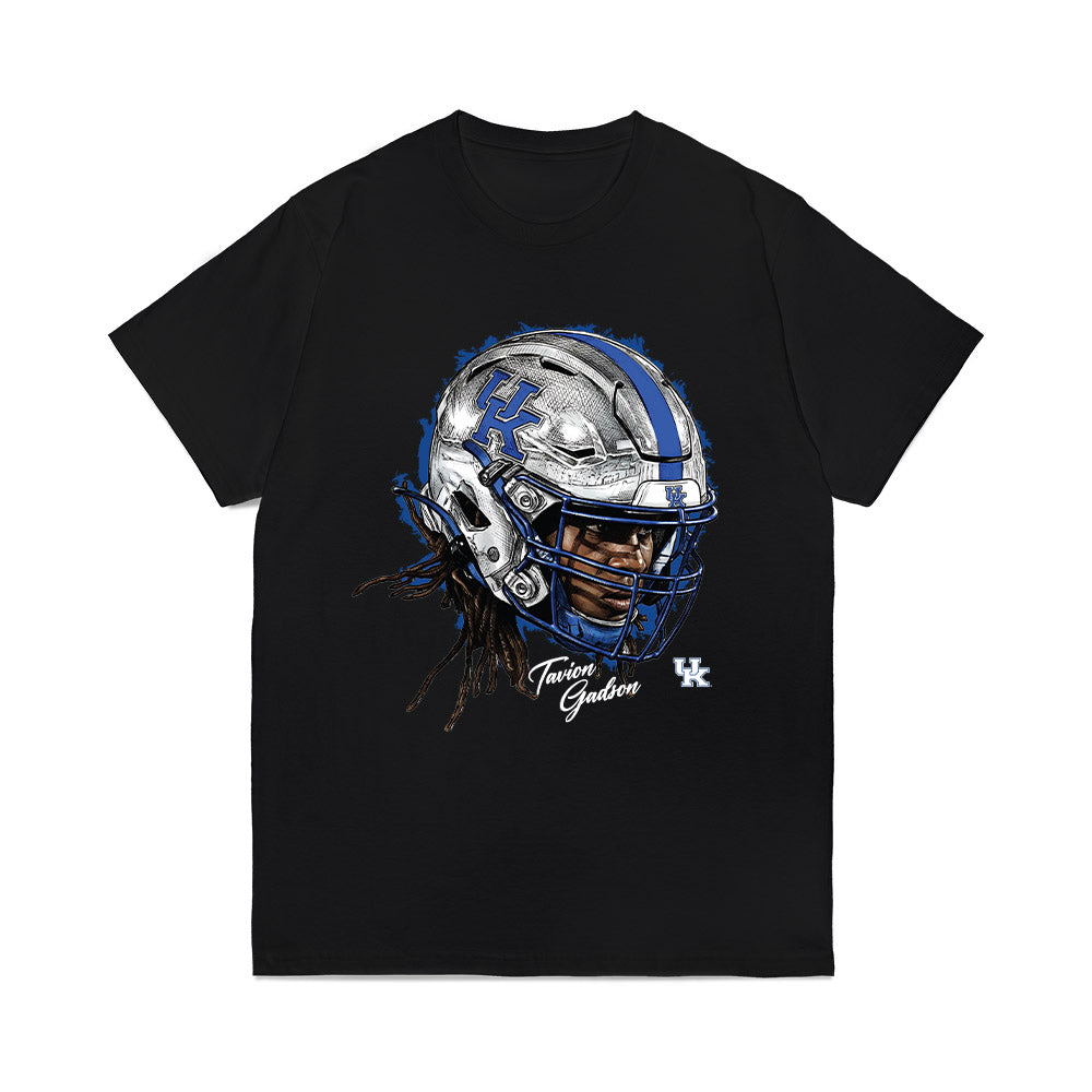 Kentucky - NCAA Football : Tavion Gadson - Game Face Comfort Colors T-Shirt-0