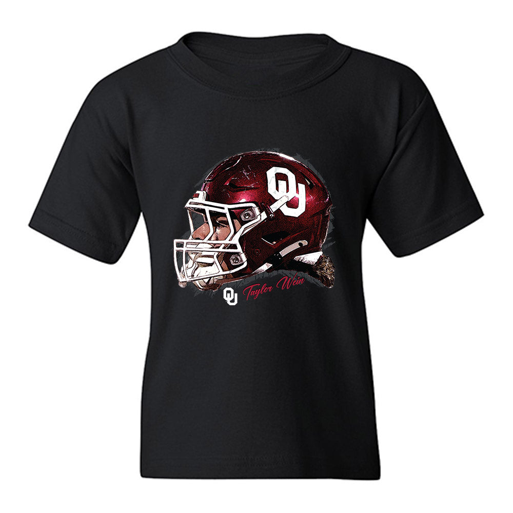 Oklahoma - NCAA Football : Taylor Wein - Gameface Youth T-Shirt-0