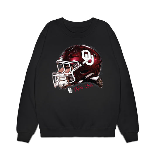Oklahoma - NCAA Football : Taylor Wein - Gameface Premium Crewneck Sweatshirt-0