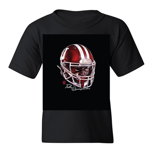 Indiana - NCAA Football : Tobi Osunsanmi - Game Face Youth T-Shirt-0