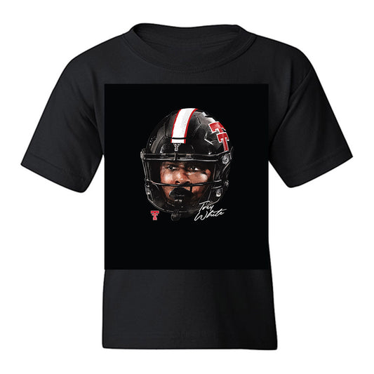 Texas Tech - NCAA Football : Trey White - Game Face Youth T-Shirt-0