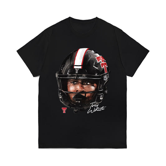 Texas Tech - NCAA Football : Trey White - Game Face Comfort Colors T-Shirt-0