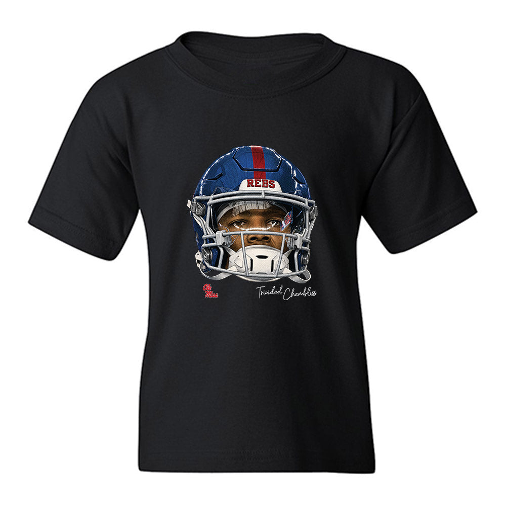 Ole Miss - NCAA Football : Trinidad Chambliss - Game Face Youth T-Shirt-0