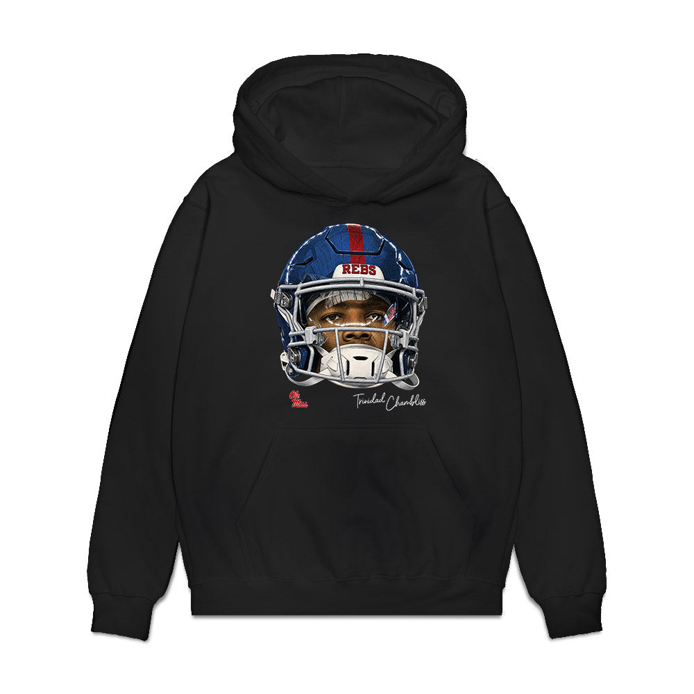 Ole Miss - NCAA Football : Trinidad Chambliss - Game Face Premium Hooded Sweatshirt-0