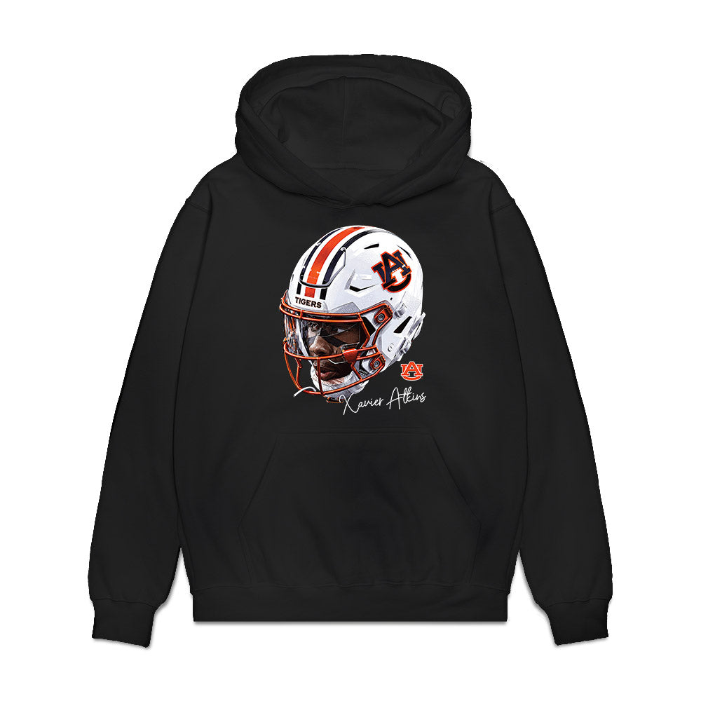 Auburn - NCAA Football : Xavier Atkins - Game Face Premium Hooded Sweatshirt-0