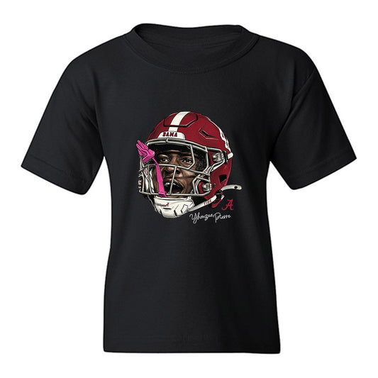 Alabama - NCAA Football : Yhonzae Pierre - Game Face Youth T-Shirt-0