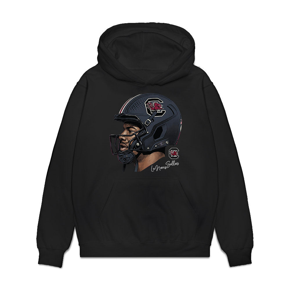 South Carolina - NCAA Football : LaNorris Sellers - Game Face Premium Hooded Sweatshirt-0