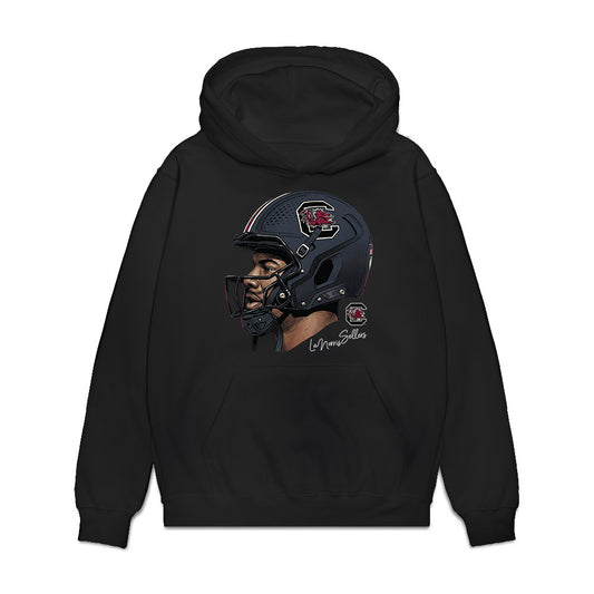 South Carolina - NCAA Football : LaNorris Sellers - Game Face Premium Hooded Sweatshirt-0