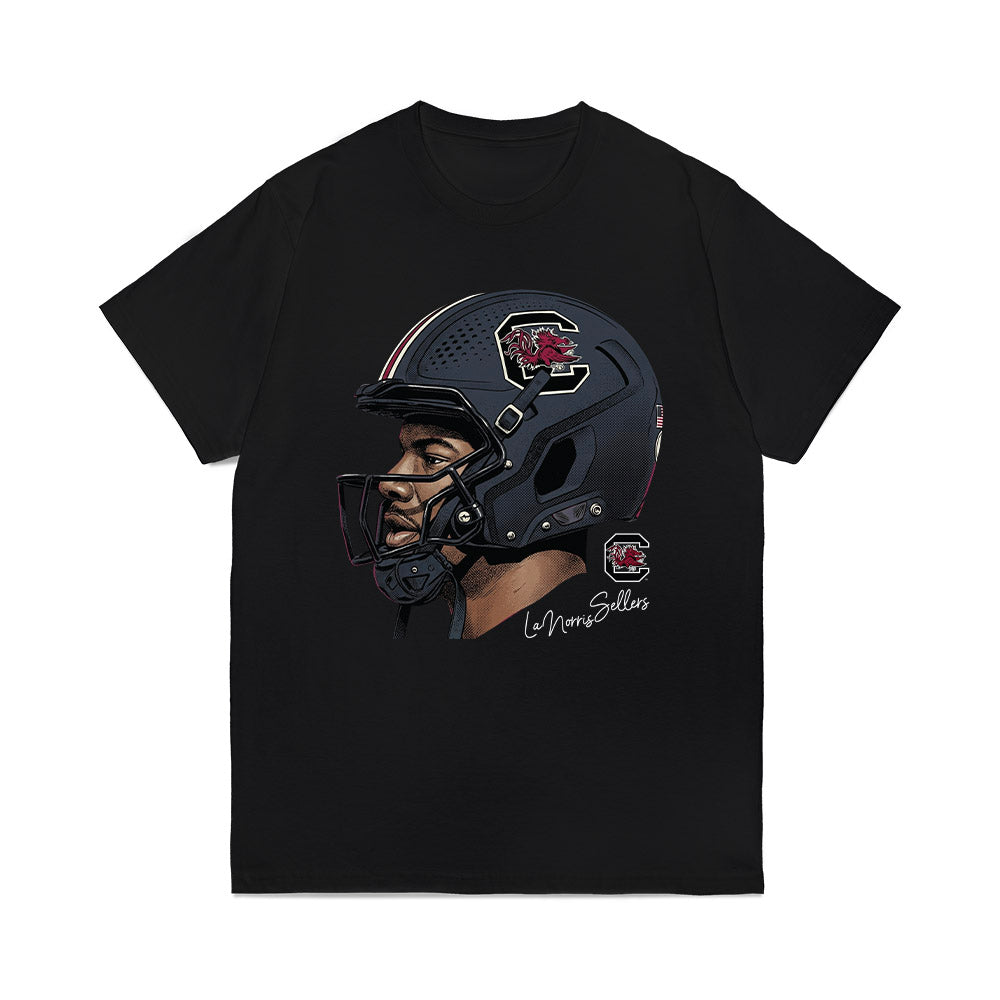 South Carolina - NCAA Football : LaNorris Sellers - Game Face Comfort Colors T-Shirt-0