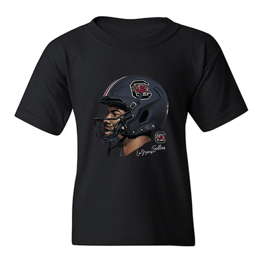 South Carolina - NCAA Football : LaNorris Sellers - Game Face Youth T-Shirt-0