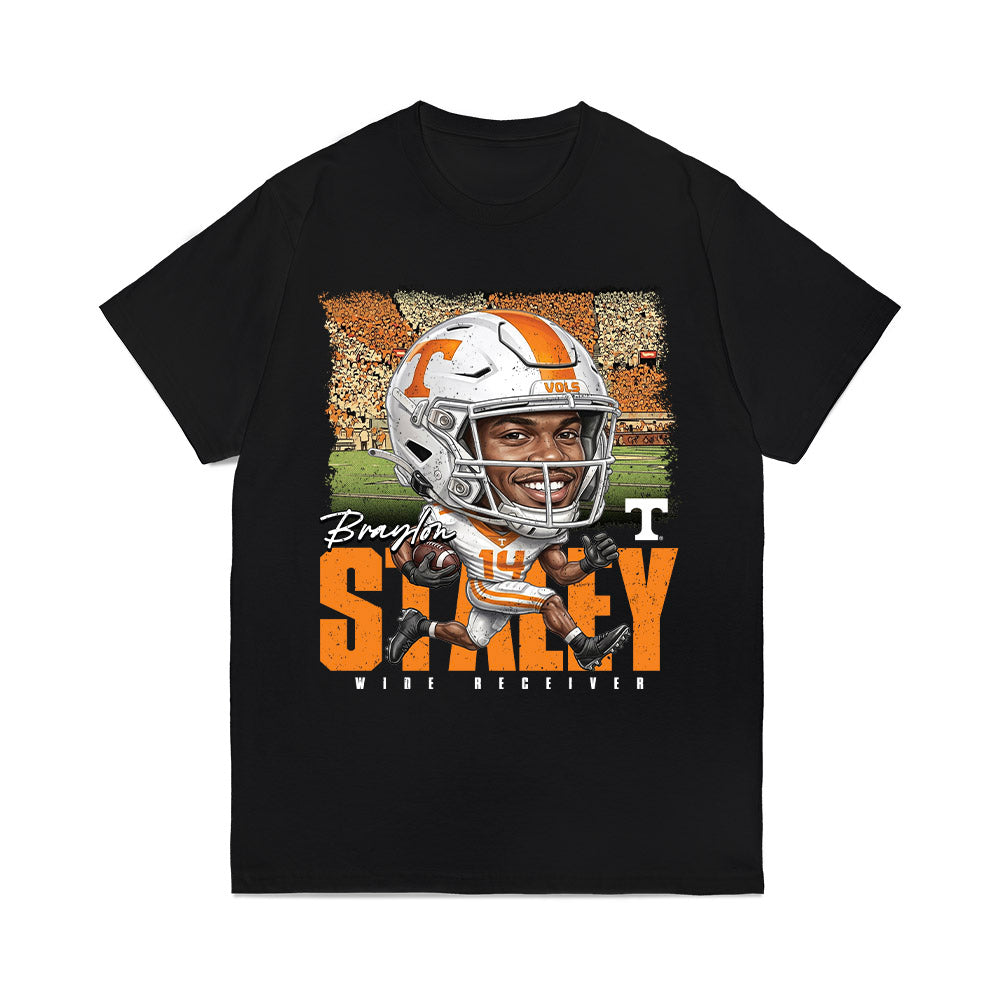 Tennessee - NCAA Football : Braylon Staley - Bobble Head Comfort Colors T-Shirt-0