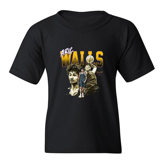 Minn. St. - NCAA Mens Basketball : Aric Walls - Collage Youth T-Shirt-0