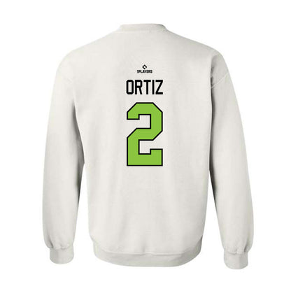 Eugene Ems - MILB Baseball : Jose Ortiz - Crewneck Sweatshirt-1
