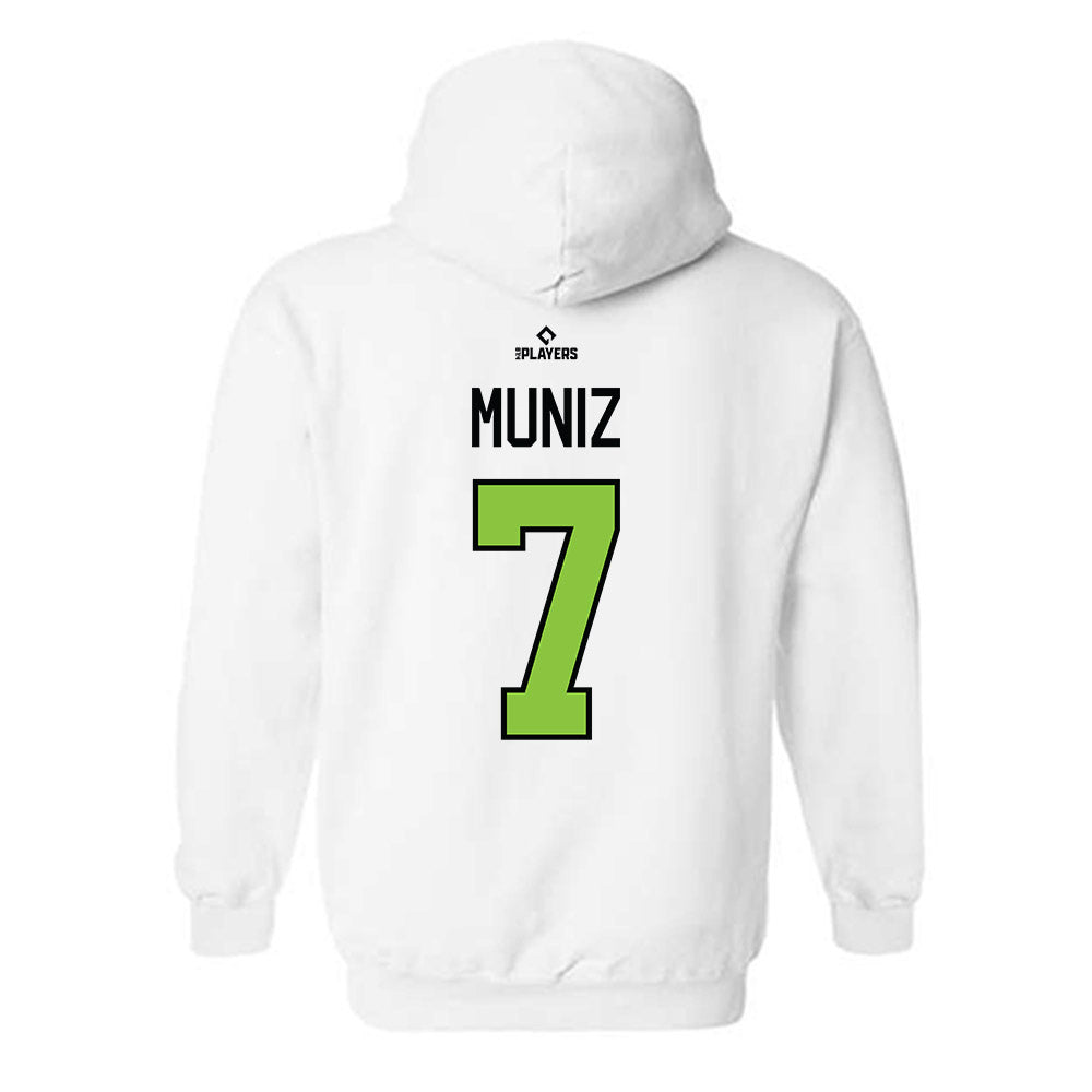 Eugene Ems - MILB Baseball : Charlie Muniz - Hooded Sweatshirt-1
