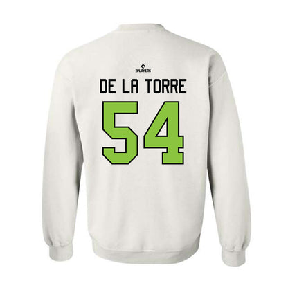 Eugene Ems - MILB Baseball : Luis De La Torre - Crewneck Sweatshirt-1