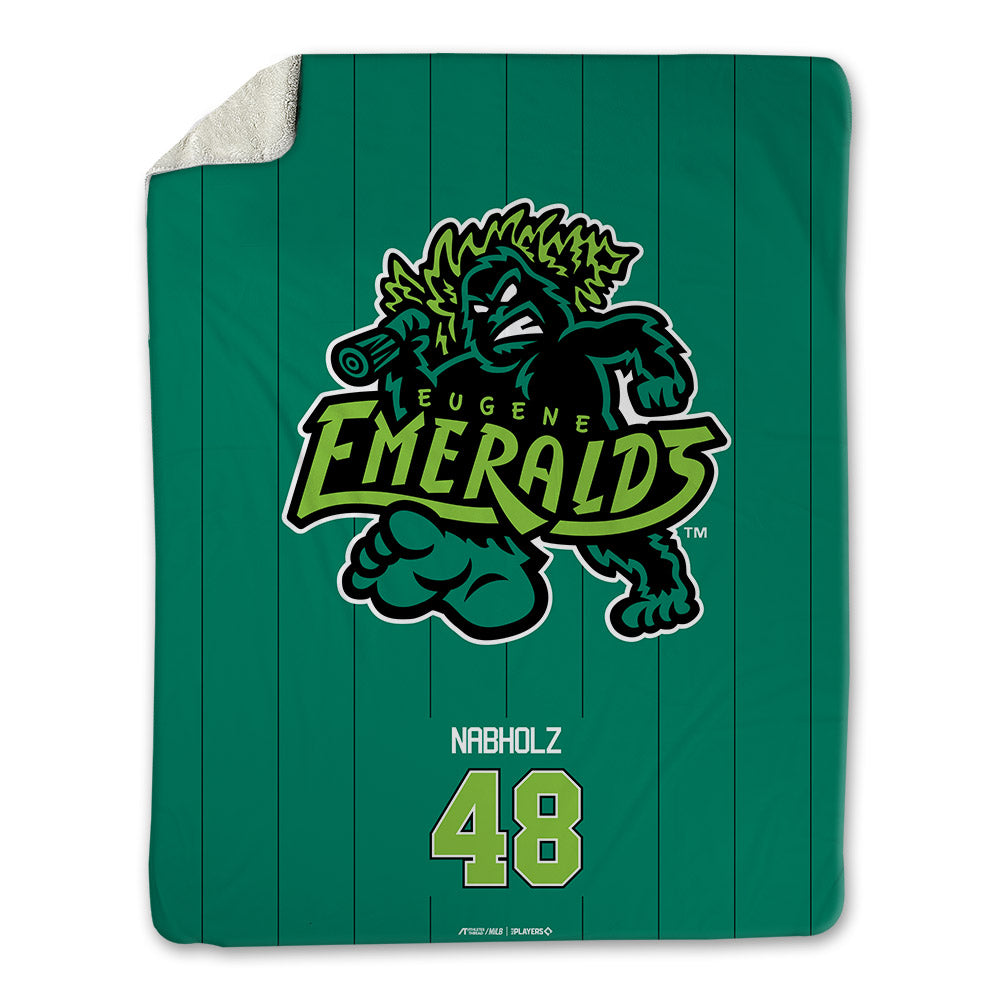 Eugene Ems - MILB Baseball : Nate Nabholz - Blanket-0