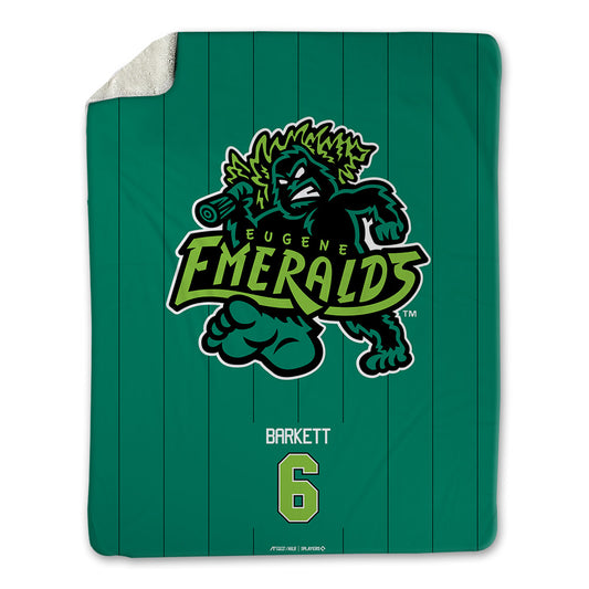 Eugene Ems - MILB Baseball : Isaiah Barkett - Blanket-0