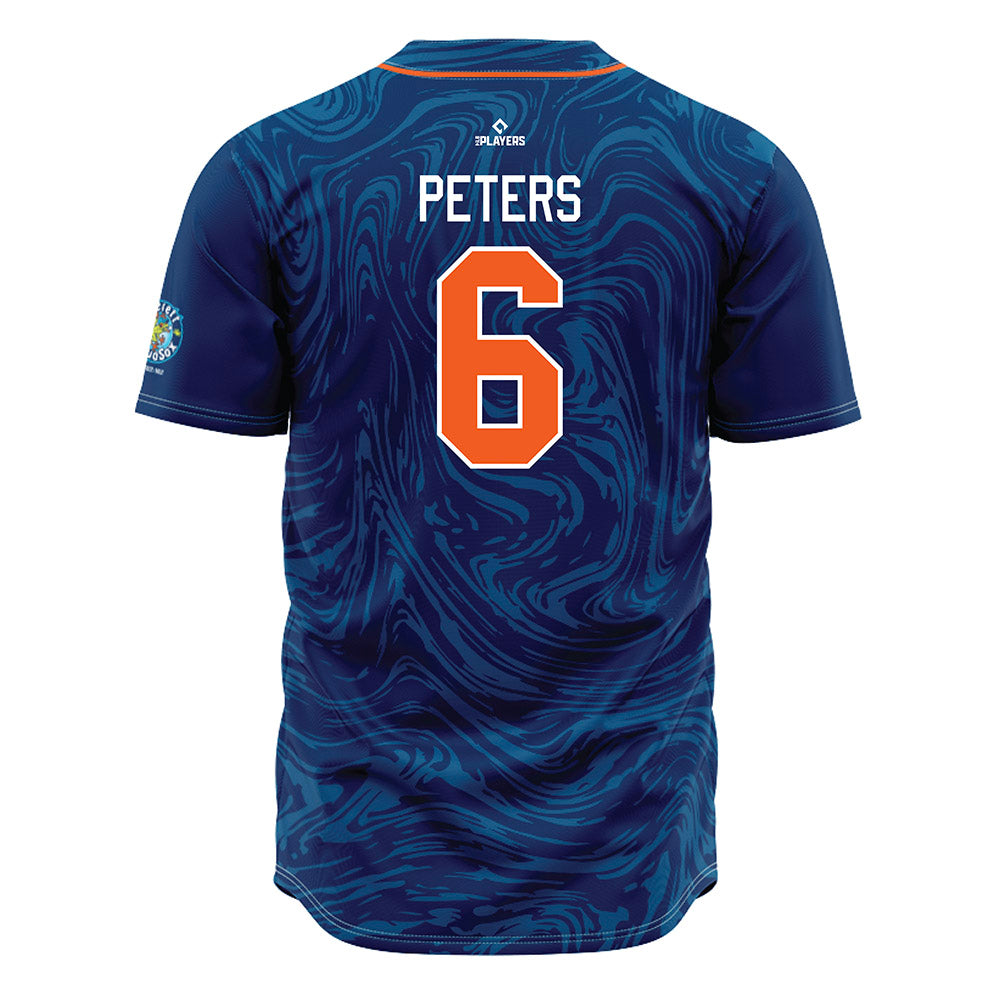 Everett Aquasox - MILB Baseball : Mason Peters - Jersey-1