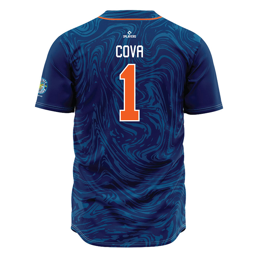 Everett Aquasox - MILB Baseball : Ricardo Cova - Jersey-1