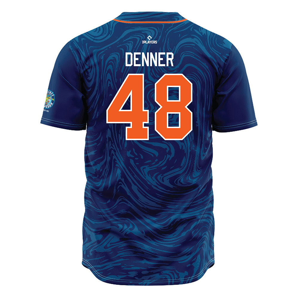 Everett Aquasox - MILB Baseball : Jacob Denner - Jersey-1