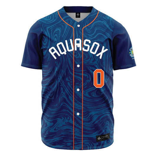 Everett Aquasox - MILB Baseball : Curtis Washington Jr. - Jersey-0