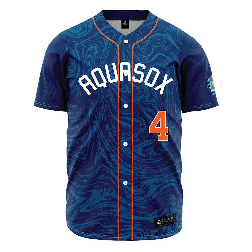 Everett Aquasox - MILB Baseball : Brandon Eike - Jersey-0