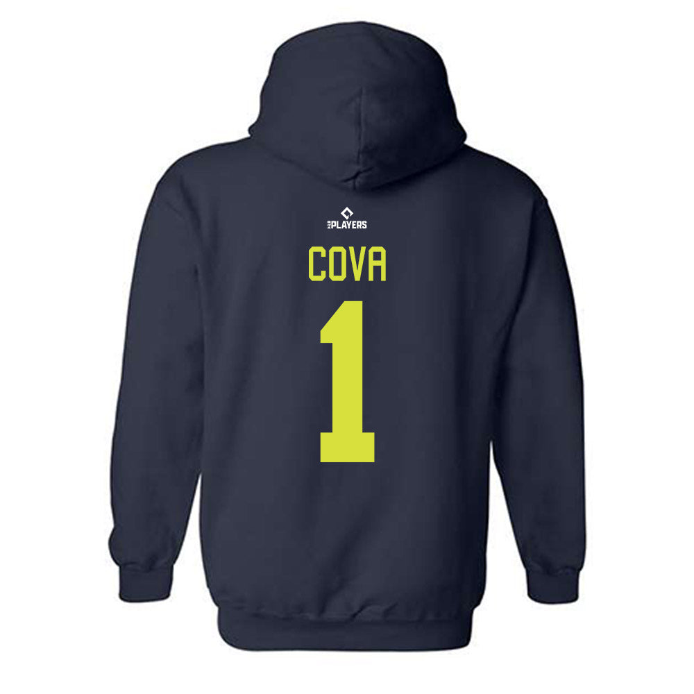 Everett Aquasox - MILB Baseball : Ricardo Cova - Hooded Sweatshirt-1