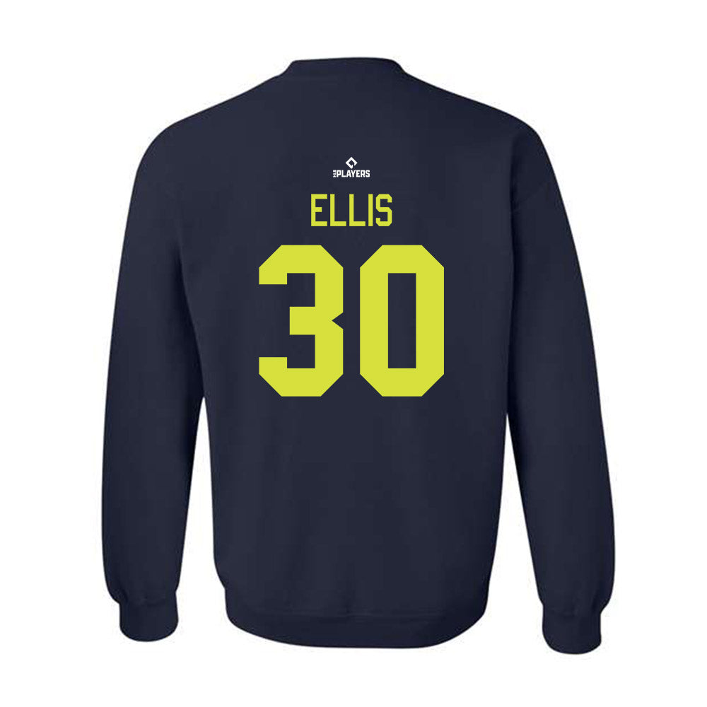 Everett Aquasox - MILB Baseball : Matthew Ellis - Crewneck Sweatshirt-1