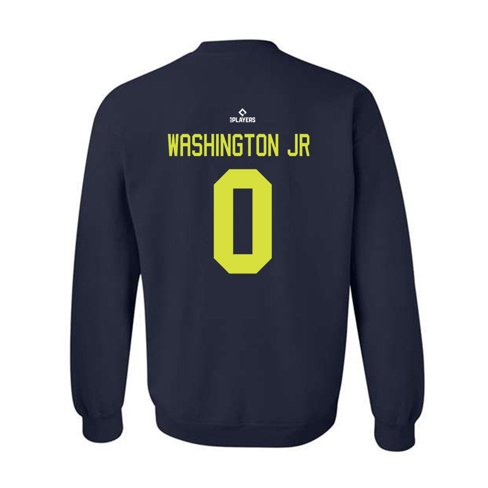 Everett Aquasox - MILB Baseball : Curtis Washington Jr. - Crewneck Sweatshirt-1
