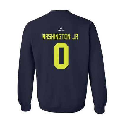 Everett Aquasox - MILB Baseball : Curtis Washington Jr. - Crewneck Sweatshirt-1