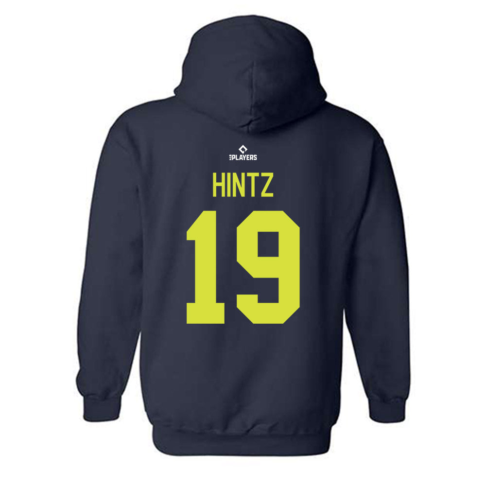 Everett Aquasox - MILB Baseball : Casey Hintz - Hooded Sweatshirt-1