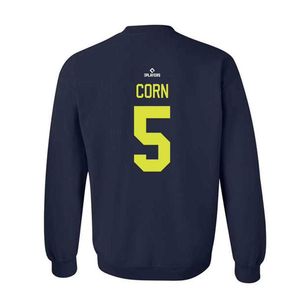 Everett Aquasox - MILB Baseball : Brayden Corn - Crewneck Sweatshirt-1