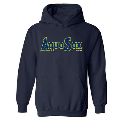 Everett Aquasox - MILB Baseball : Casey Hintz - Hooded Sweatshirt-0
