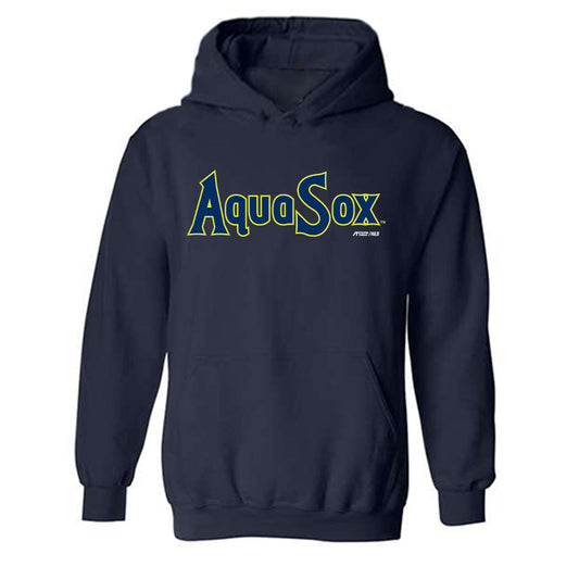 Everett Aquasox - MILB Baseball : Matthew Ellis - Hooded Sweatshirt-0