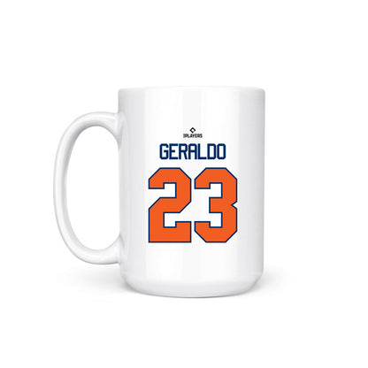 Everett Aquasox - MILB Baseball : Jose Geraldo - Coffee Mug-1