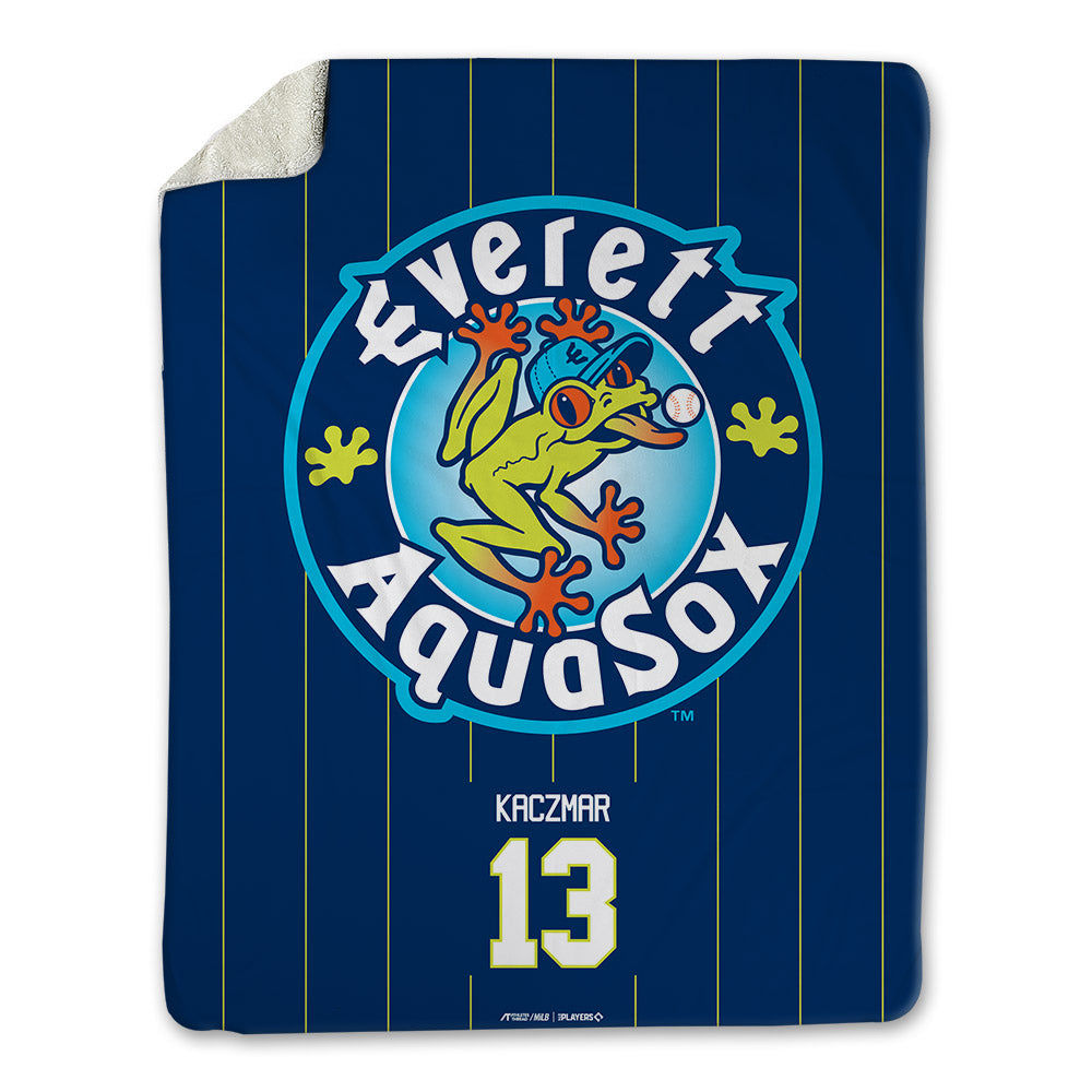 Everett Aquasox - MILB Baseball : Henry Kaczmar - Blanket-0
