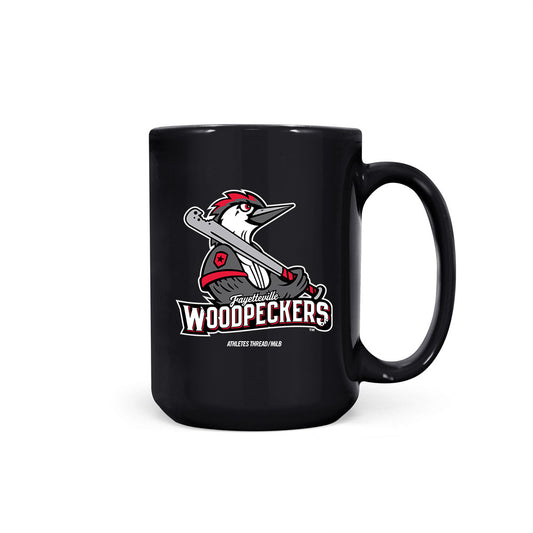 Fayetteville Woodpeckers - MILB Baseball : Julio Marte - Coffee Mug-0
