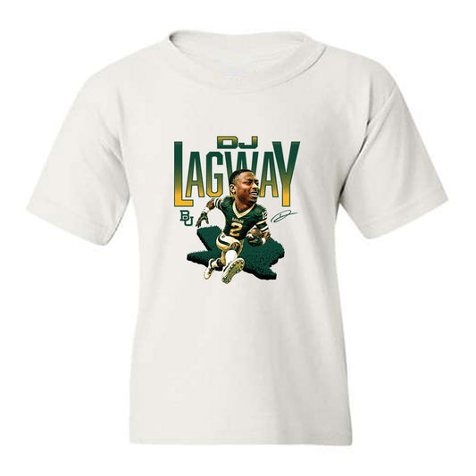 Baylor - NCAA Football : DJ Lagway - Bobble Head Youth T-Shirt-0